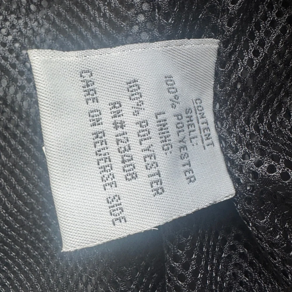 Destinations Siemens Mens Full Zip Black Windbreaker Jacket Size Large New